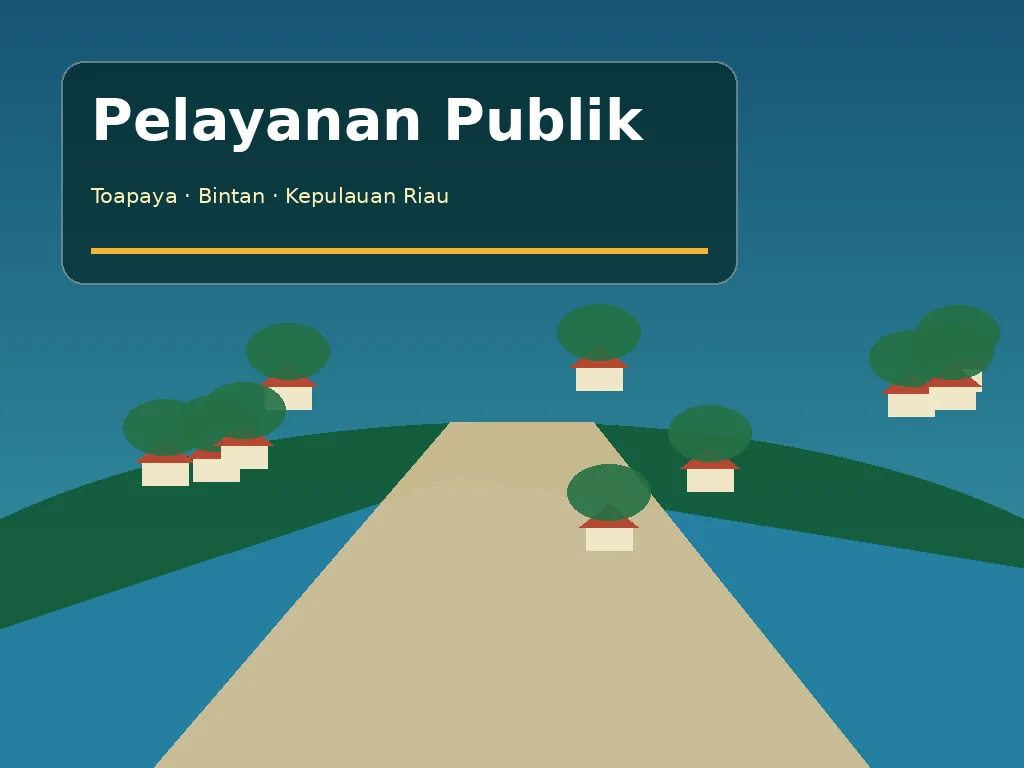 Ilustrasi Kesehatan & layanan dasar Desa Toapaya
